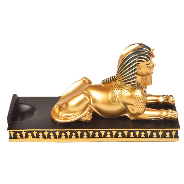 Sphinx wine frame vintage rack ornaments jewelry gift Home Furnishing resin | Дом и сад