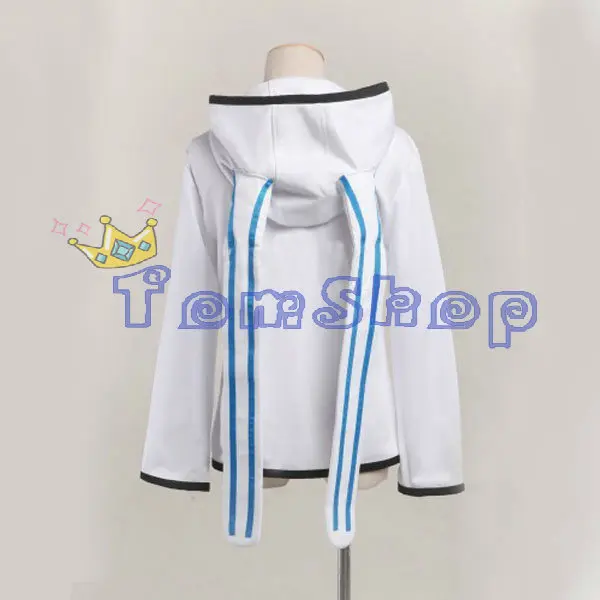 Devil Survivor кузе Хибики Косплэй пальто толстовка с кроликом унисекс длинными