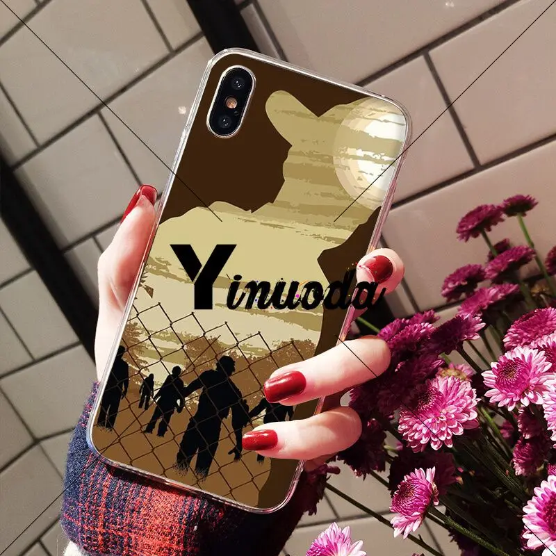 Yinuoda the walking dead Colorful Cute Phone Accessories Case for Apple iPhone 8 7 6 6S Plus X XS MAX 5 5S SE XR Cover | Мобильные