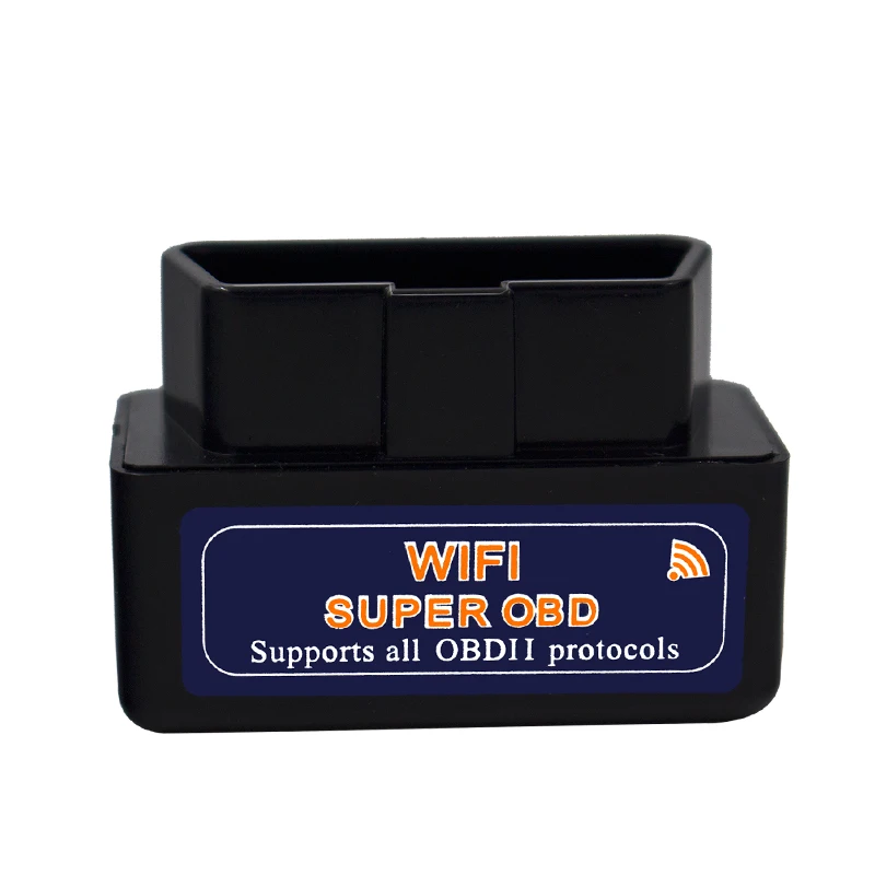 Супер мини сканер ELM327 OBD2 с Wi Fi работает дизельными автомобилями ELM 327 реальным