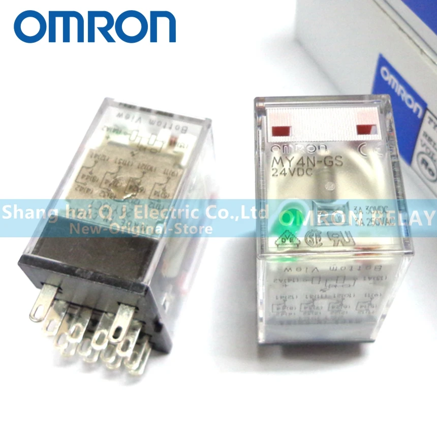 OMRON Реле MY4N-GS 24VDC MY4N-GS 24VAC MY4N-GS 110/120VAC MY4N-GS 220/240VAC абсолютно и реле