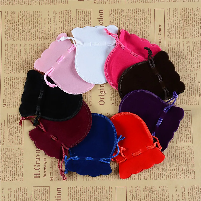 

100pcs Zip lock jewelry gift candy bag creative pouch packaging storage bags party favor Christmas small package