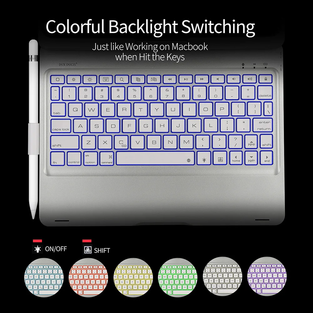 Чехол для беспроводной клавиатуры DUX DUCIS iPad air 3 2019 чехол планшета с клавиатурой ABS