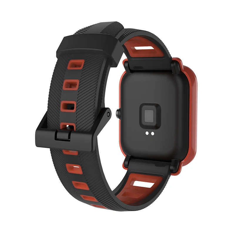 Ремешок совместим для Amazfit GTS 2 \ BIP S LITE поп GTR 42 мм Силиконовый Браслет замена