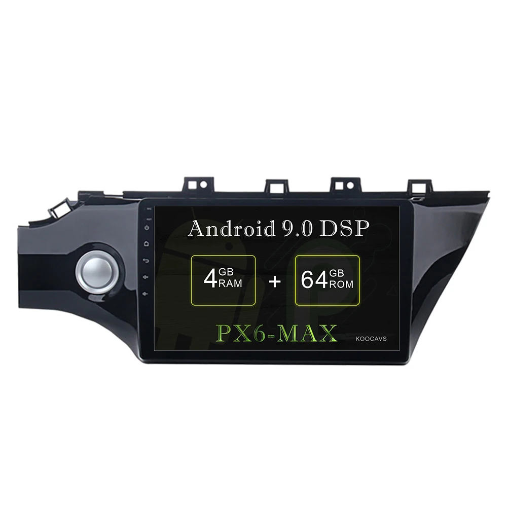 Автомобильный GPS-радиоплеер KOOCAVS 10 2 дюйма IPS Android 9 0 для Kia K2 Rio 2017 4 Гб + 64 ГБ