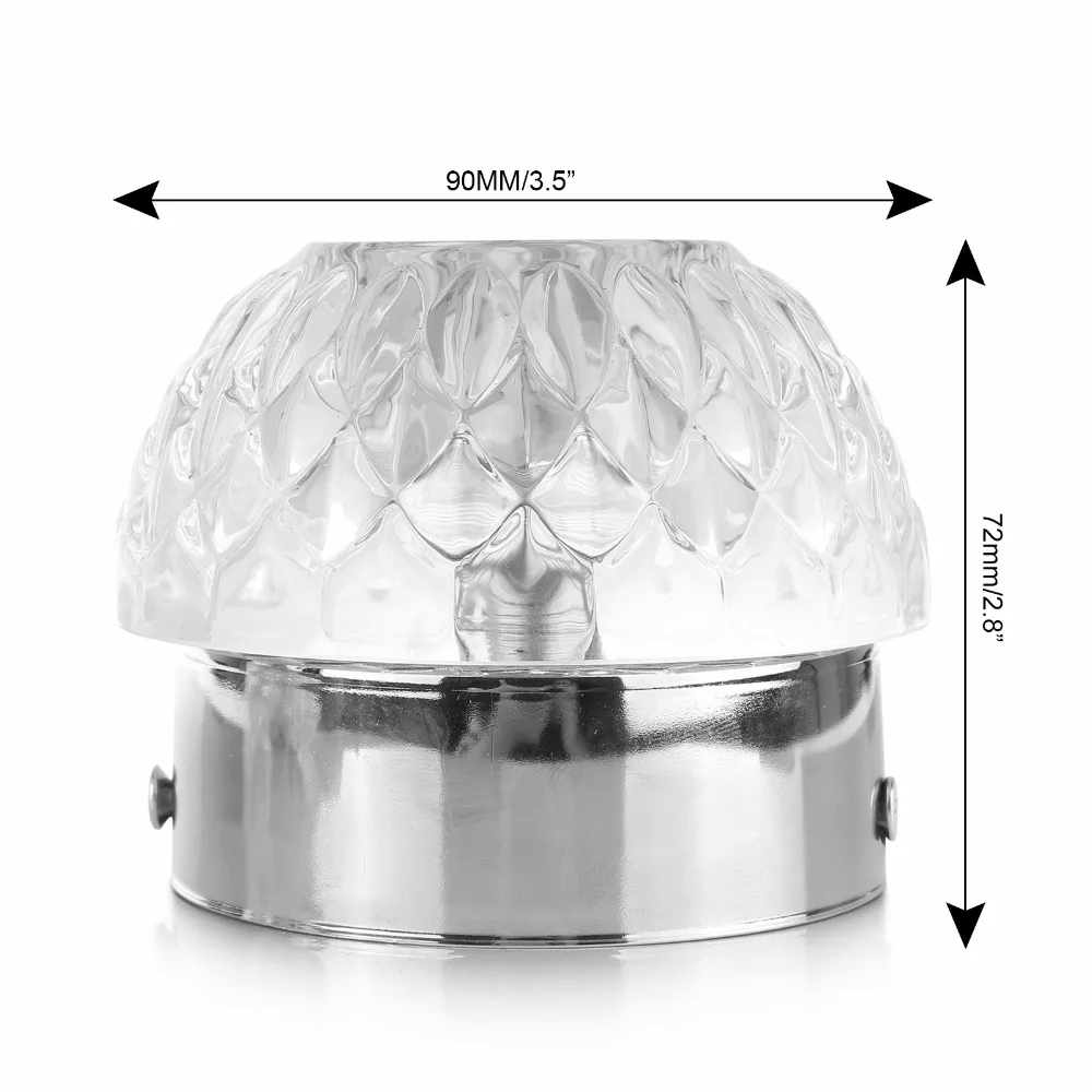 Новинка 2019 3 Вт Хрустальный светодиодный потолочный светильник SMD 5730 точечный