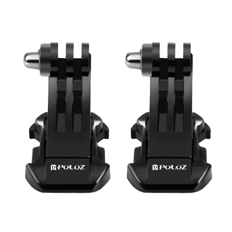 2 шт. PULUZ черная вертикальная поверхность J Hook Buckle Mount Set для GoPro NEW HERO /HERO6 /5 Session /4 /3 + /2
