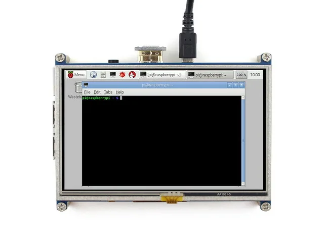 Raspberry pi 3 model B 4B/2B/B +/A + 5 дюймовый HDMI GPIO резистивный сенсорный экран ЖК экран|raspberry
