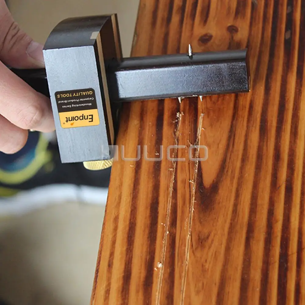 

5 PCS/LOT Marking Tool/Woodworking Measuring Tool/165 MM Sliding Mark Scraper Adjustable Head Meter Marker/Easy-Slide tool