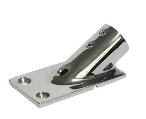 

Marine Boat 30 Degree Hand Rail Square Base 1" 25mm 316 Stainless Steel