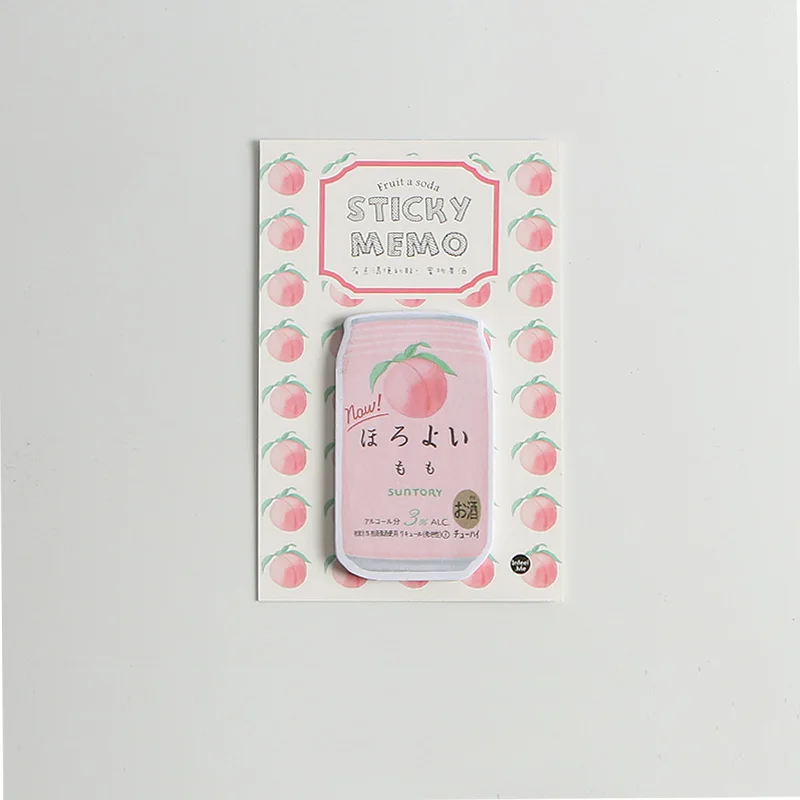 Mohamm Little Bit Thirsty серия Kawaii Sticky Notes офисный Декор блокнот поставки украшения японские канцелярские принадлежности - Цвет: A