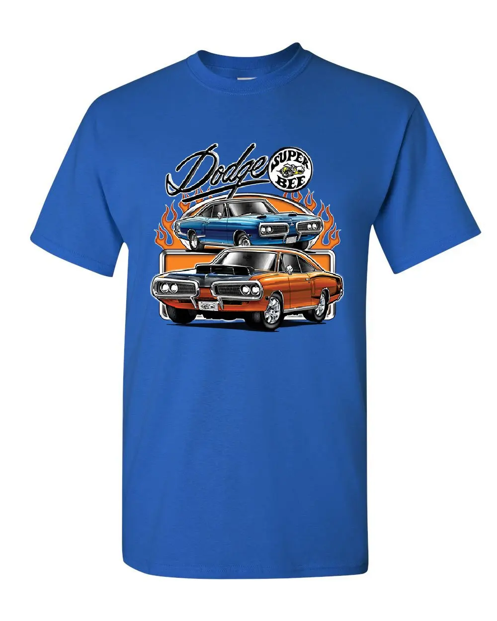 Додж супер Би футболка American Classic Muscle Car Мужская | одежда