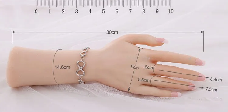 Высокий уровень Реалистичная Женский Мягкий Силиконовый Браслет гибкий манекен