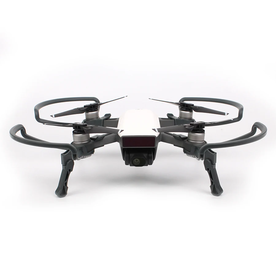 DJI spark drone Propeller Guards and Foldable Landing Gears Protector Kit for Drone Accessories | Электроника