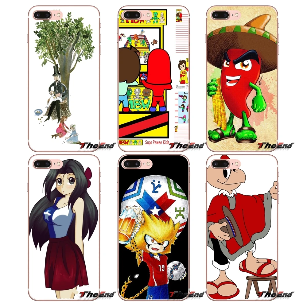 Для Samsung Galaxy S2 S3 S4 S5 MINI S6 S7 edge S8 S9 Plus Note 2 3 4 5 8 Coque Fundas Chile мультяшный мягкий прозрачный
