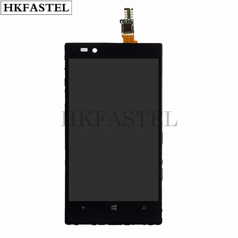 HKFASTEL Оригинальный ЖК экран дигитайзер дисплей для Nokia Lumia 720 с передней рамкой