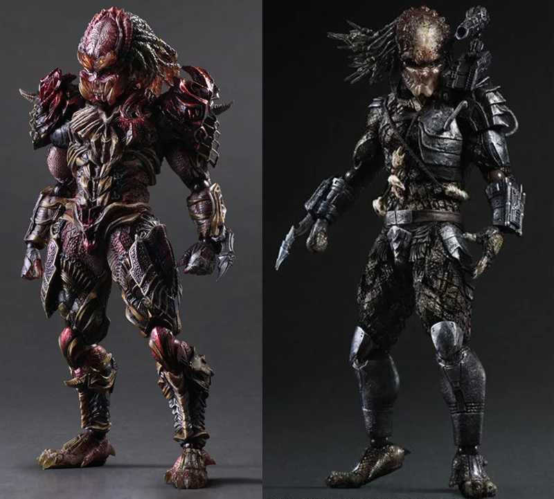 Новый Классический научно фантастический фильм Хищник игра в искусство Kai Predator VS Alien 28 см фигурка игрушки 2