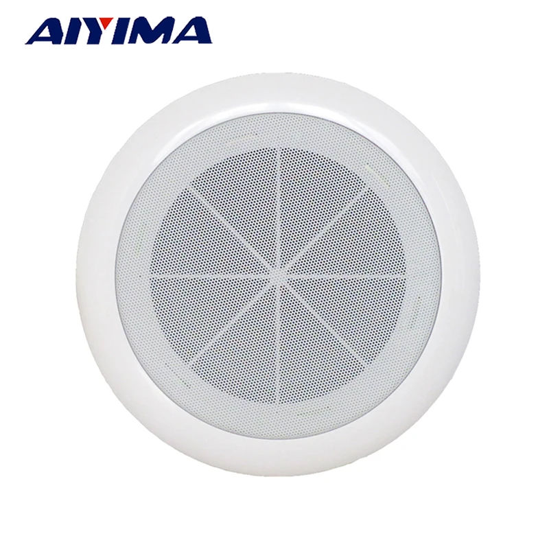 AIYIMA 5/6 дюймов потолочный Настенный аудио динамик 3 10 Вт Профессиональный фоновый
