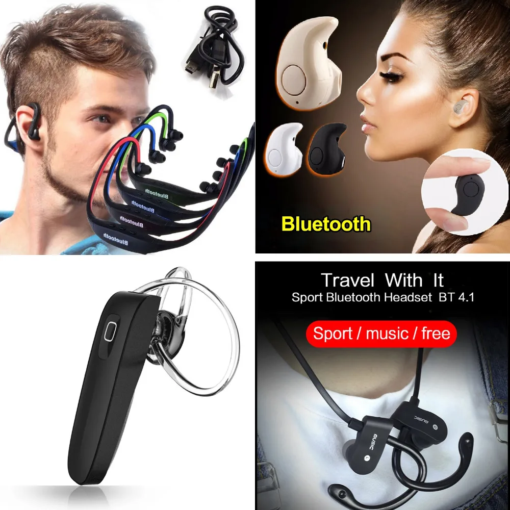 

Bluetooth Earphone 4.0 Auriculares Wireless Headset Handfree Micro Earpiece for Xiaomi Redmi 3S 3 S 4 4A 4i 4X fone de ouvido