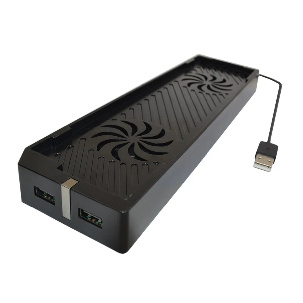 Bevigac Портативный двойной Порты usb Вентилятор охлаждения вертикальная подставка