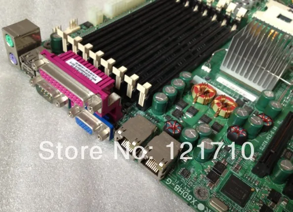 Рабочая станция и Серверная плата Supermicro X6DH8-G REV 1 21 dual XEON 604 socket | Компьютеры офис
