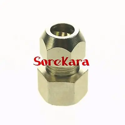 2 шт. 1/2 &quotBSP Женская резьба латунь подходит 12 мм OD трубка муфта адаптер разъем