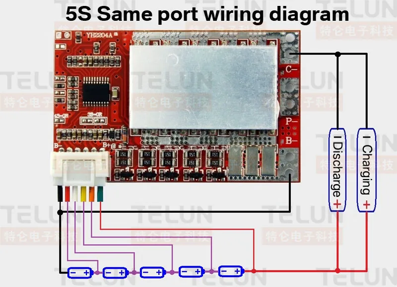 5S 5 струн 50A 3,7 V* 5 18,5 V 21V литиевая батарея Защита от напряжения модуль Защита от солнечной зарядки система баланса BMS