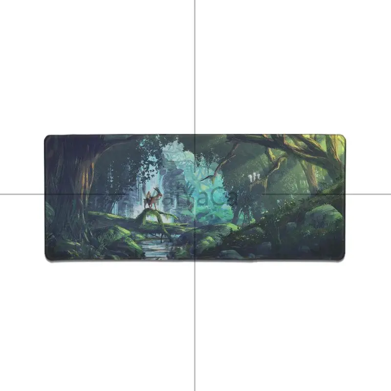 Игровой коврик для мыши Maiyaca princess mononoke большой игровой с узором сделай сам