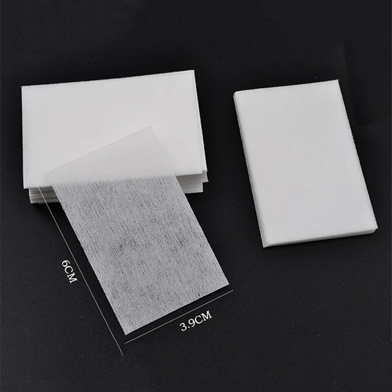 1 мешок безворсовые салфетки для маникюра жидкость удаления лака ногтей толстые