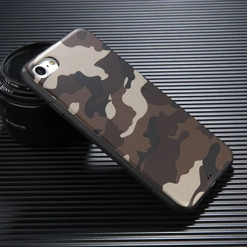 Военный камуфляж армии Цвет чехол для телефона iphone 5 5S 5SE 4 0 дюймовый корпус Ретро