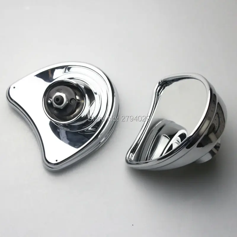 Free Shipping Motorcycle Mirror Chrome Rearview Side Fairing Mount Mirrors Fit for Harley Davidson Street Glide FLHX 96-13 New | Автомобили