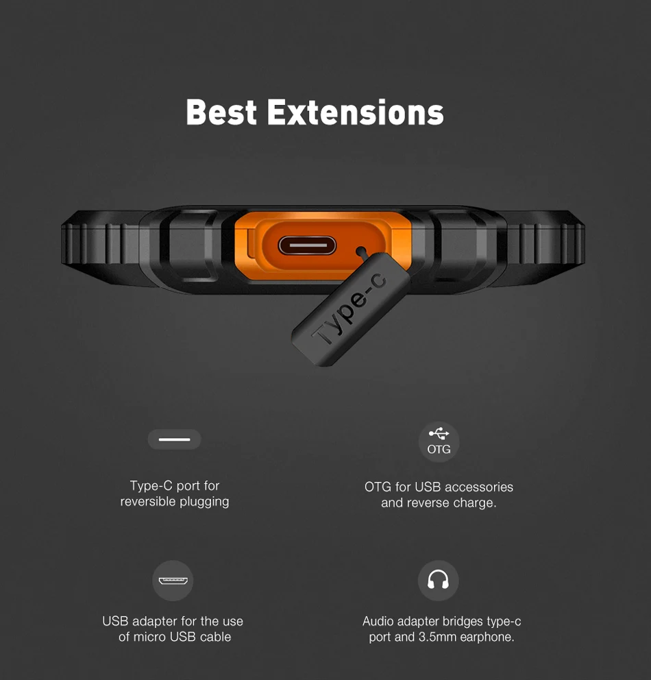 Ulefone Armor 2 IP68 водонепроницаемый мобильный телефон 5,0 дюймов FHD 6 ГБ ОЗУ 64 Гб ПЗУ Helio P25 Восьмиядерный 2,6 ГГц NFC 4700 мАч пылезащитный 4G