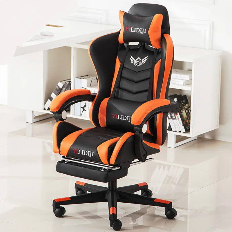 Игровой стул Silla Gamer Cadeira домашний Офисный Компьютерный подъемное вращающееся