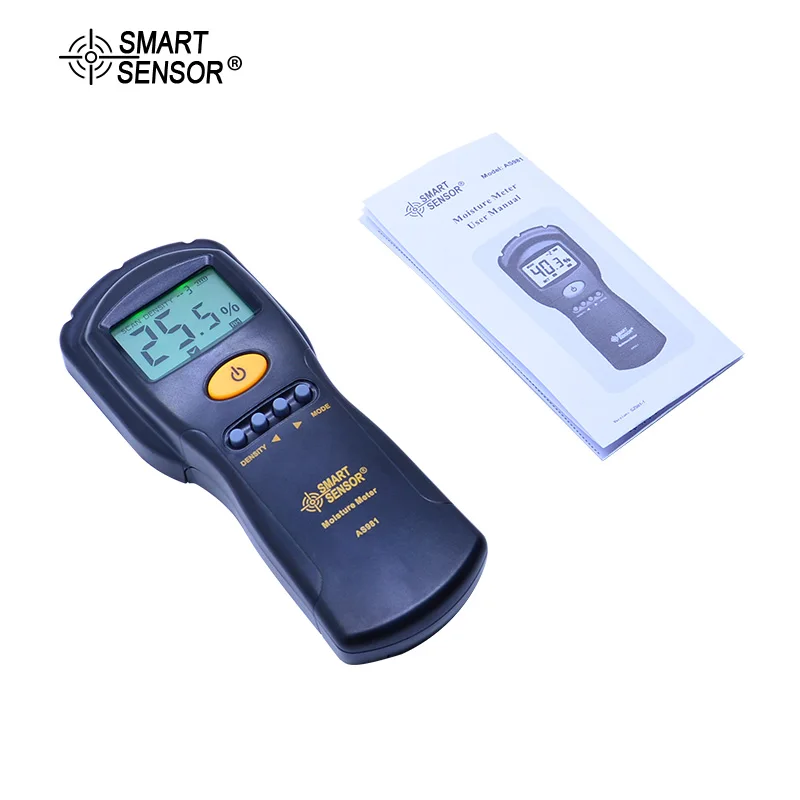 

Digital Inductive Moisture Meter for wood/cardboard Lumber Humidity Tester 2~70% Fast Precise Microwave Measurement LCD display