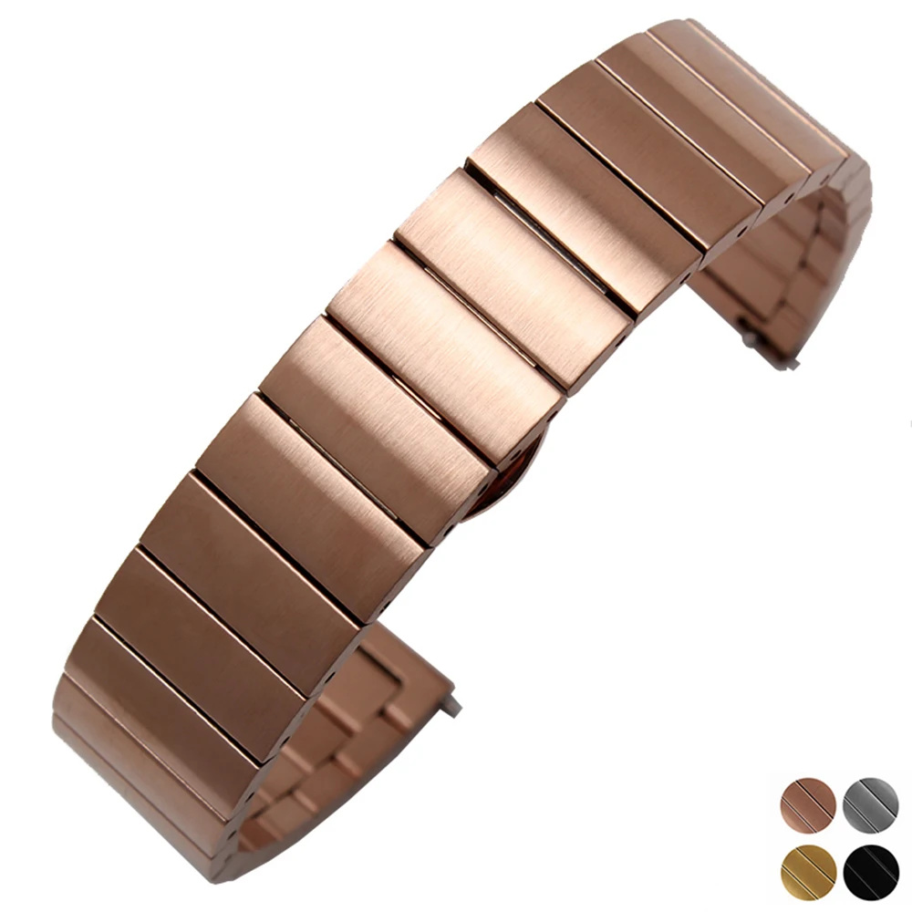 Ремешок для смарт часов из нержавеющей стали 18 мм|band watch|watch band nanowatch chain |
