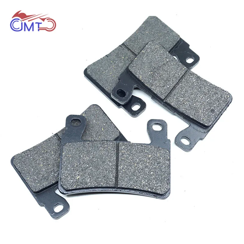 2xFront Brake Pads Для Honda CB600F 2001-2007 CBR600F4 Супер Спорт 1999-2006 CBR600F4i 2001-2006 CBR600RR 2003-2004 Передние Задние тормозные колодки комплект - Цвет: 2xFront Brake Pads