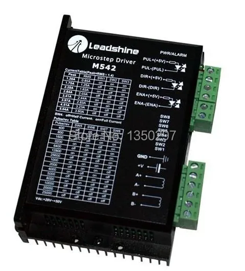 4 шт./лот шаговый Драйвер Leadshine M542 для двигателя 42/57 драйвер шагового leadshine|driver