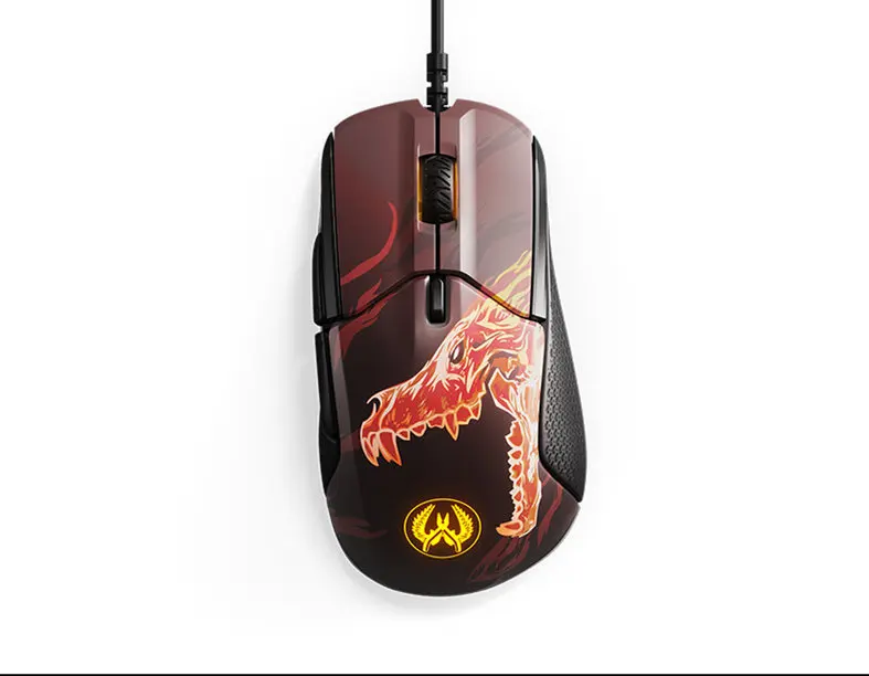 No Retail Box Оригинальная игровая мышь Steelseries Rival310 roared HOWL CSGO - Цвет: No Retail Box