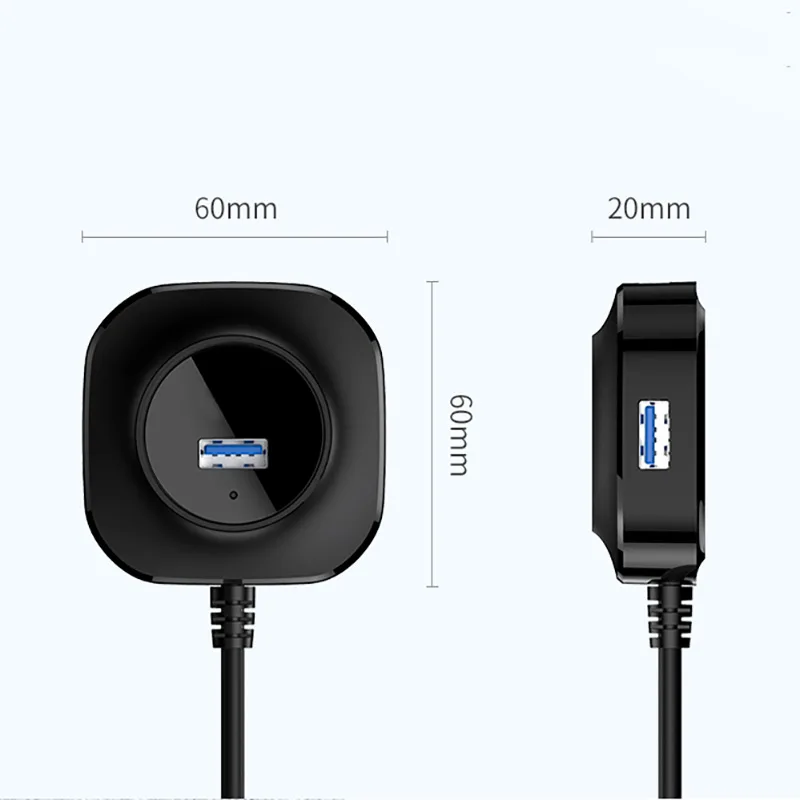 Микро USB разветвитель 3 0 2 с интерфейсом источника питания 4 порта адаптер