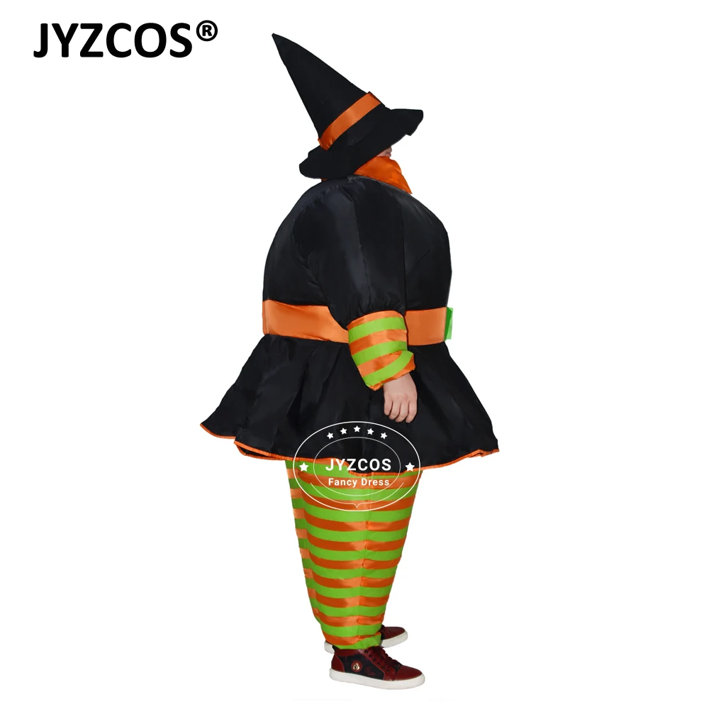 JYZCOS надувной костюм ведьмы для взрослых костюмы на Хэллоуин женщин Пурим