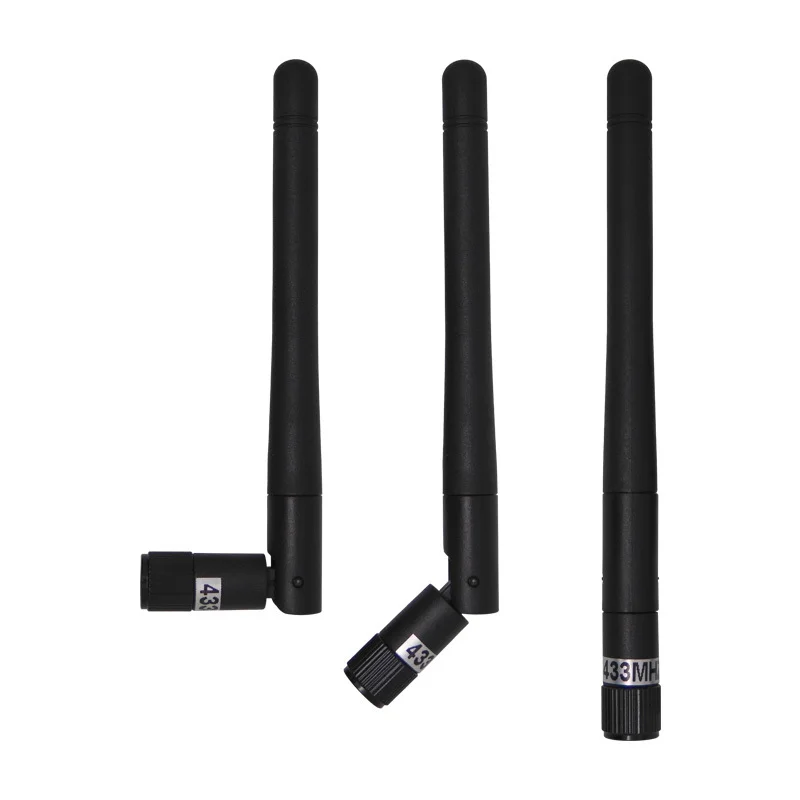 

5pcs/lot SW433-ZD115 Anti-vibration SMA interface External Rubber 433MHz Foldable rod antenna
