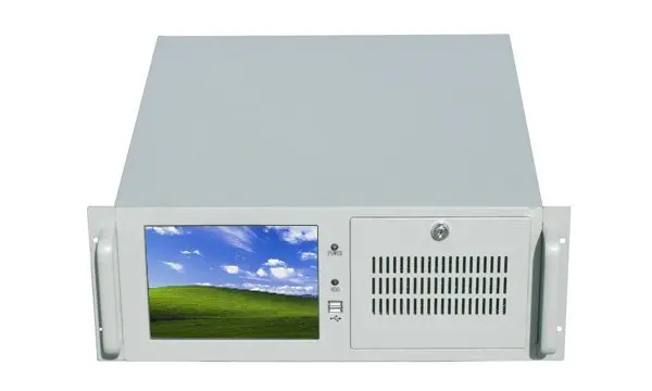 Промышленный компьютер с 3 5 дюймовым TFT LCD RC610M 4urack замена шасси Advantech 610L|industrial