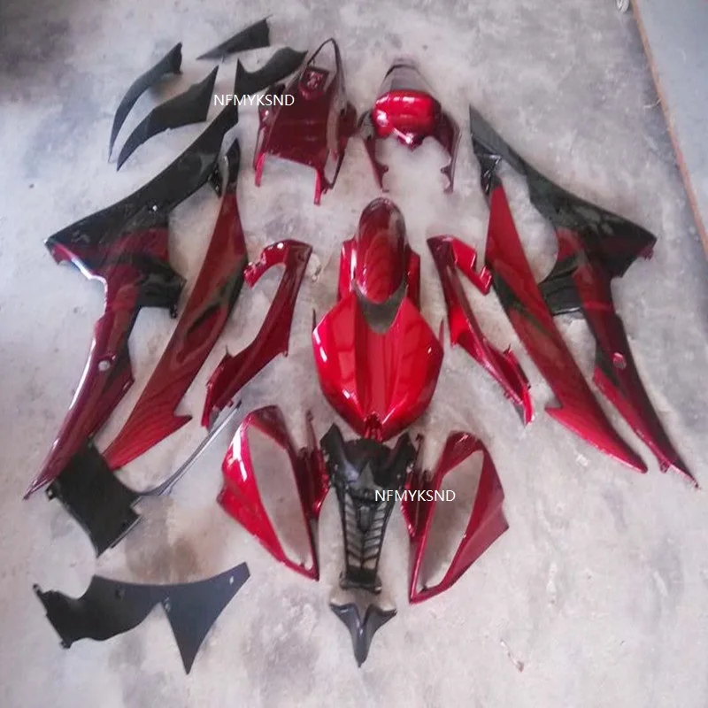 

New Red black Injection Mold Fairing Kit for YAMAHA YZF6 08 09 10 11 YZF R6 2012 2013 2014 YZF600 Fairings set