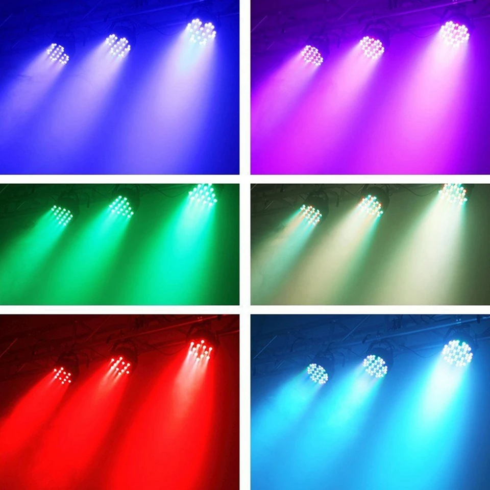 DJ 54 Светодиоды Par софит RGBW Вт AC110V 220 V DMX512 Strobe лазерный проектор сценический эффект