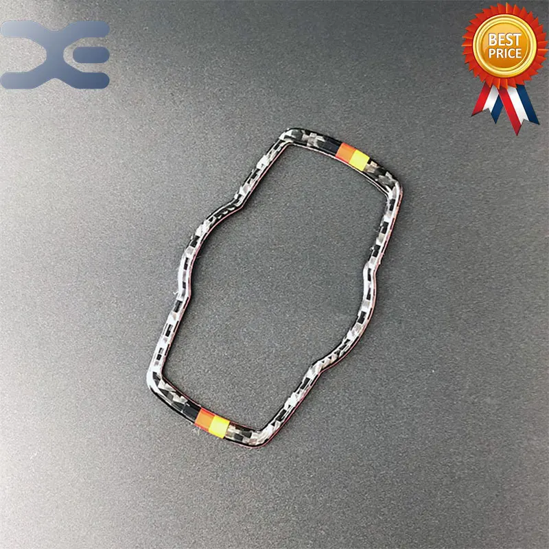 Углеродного волокна автоматического включения света фар Панель украшения