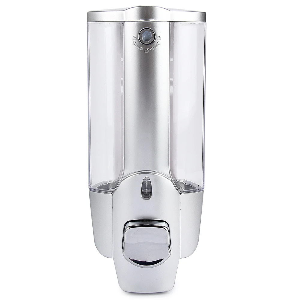 Диспенсер для жидкого мыла настенный пластиковый диспенсер шампуня 350 мл душа