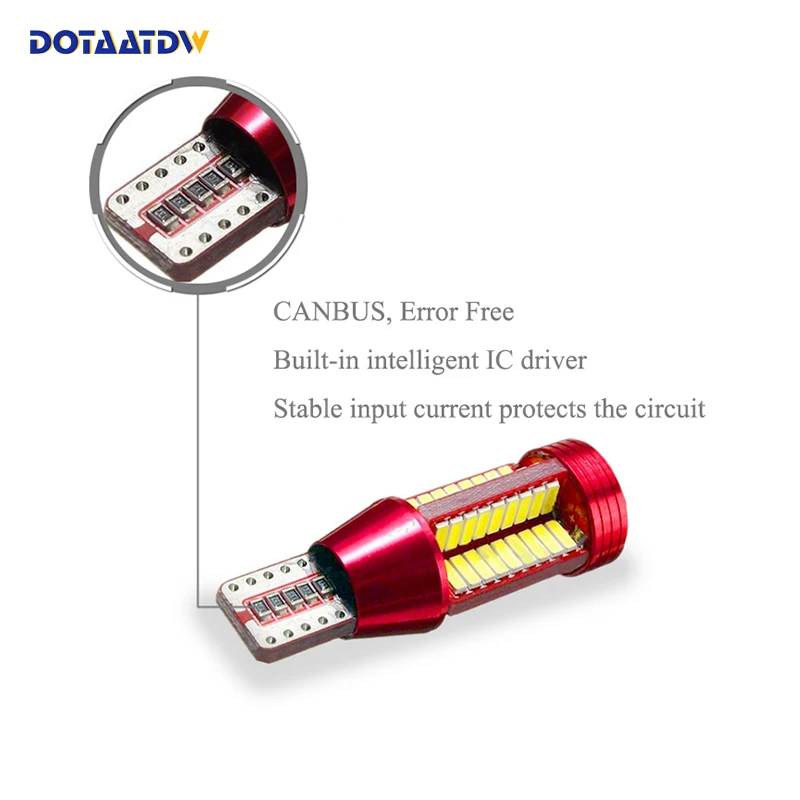 2x CREE Chip 4014 78SMD T15 W16W 921 912 LED Backup Light 12V 24V Car Reversing Bulb Turn Signal Brake Lamp | Автомобили и
