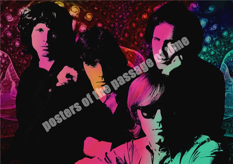 ВИНТАЖНЫЙ ПЛАКАТ домашний декор двери Jim Morrison крафт-рок плакат ретро плакат Рок-группа плакат музыкальной звезды настенные картины