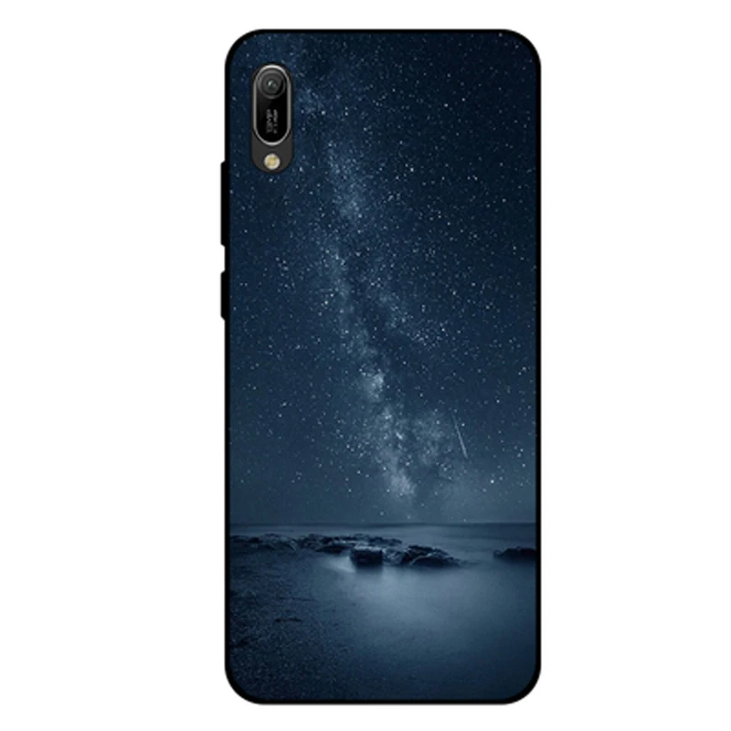 Чехол для Huawei Enjoy 9E мягкий силиконовый чехол из ТПУ с изображением звездного