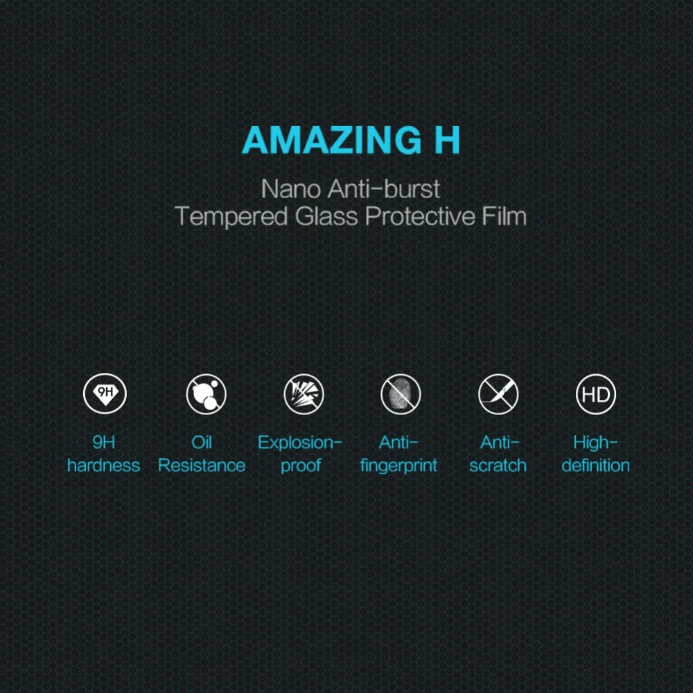 Оригинальное закаленное стекло NILLKIN с плоским краем для Xiaomi redmi 7A Amazing 9H 0,33 мм Защитная пленка для экрана redmi 7a